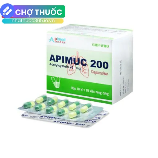 Apimuc 200 Capsules