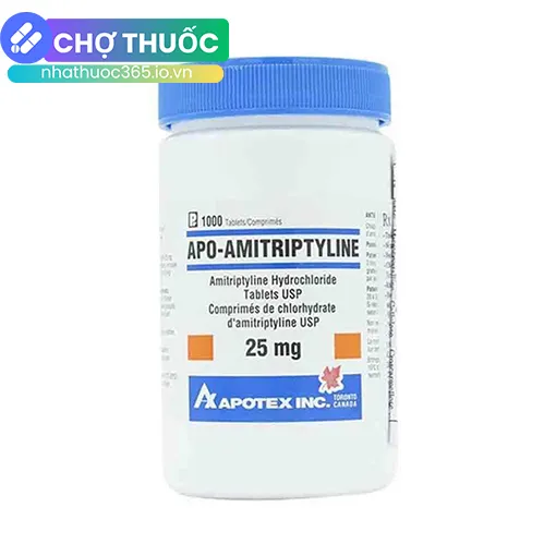 Apo-Amitriptyline 25mg