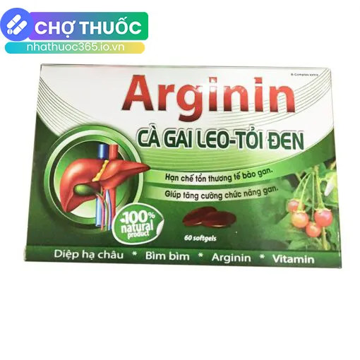 Arginin Cà Gai Leo – Tỏi Đen
