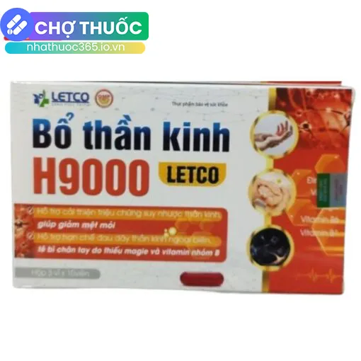 Bổ Thần Kinh H9000 Letco