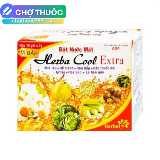 Bột nước mát Herba Cool Extra (Vị bắp)