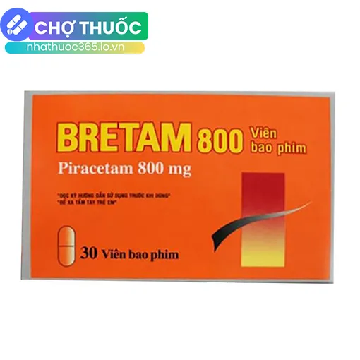 Bretam 800 Film-coated Tabs.