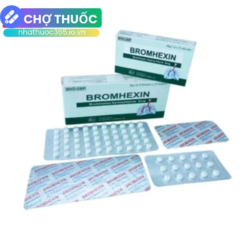 Bromhexin 8mg Khapharco