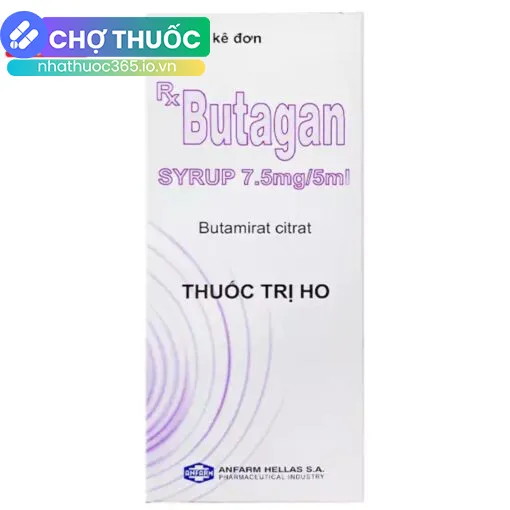 Butagan Syrup 7,5mg/5ml