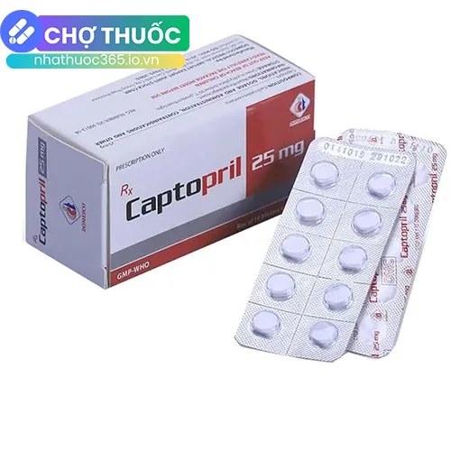 Captopril 25mg Domesco
