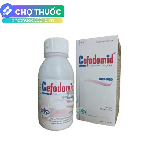 Cefodomid 50mg/5ml Dược Minh Dân