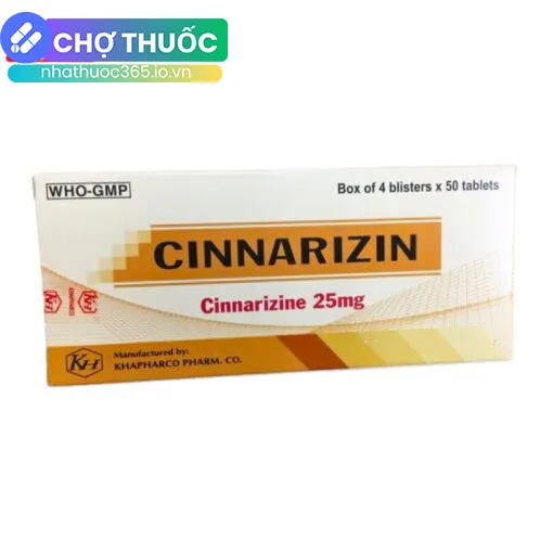 Cinnarizin 25mg Khapharco