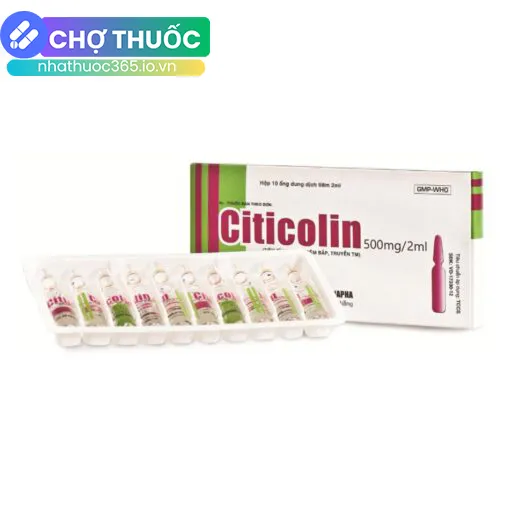 Citicolin 500 mg/2ml Danapha