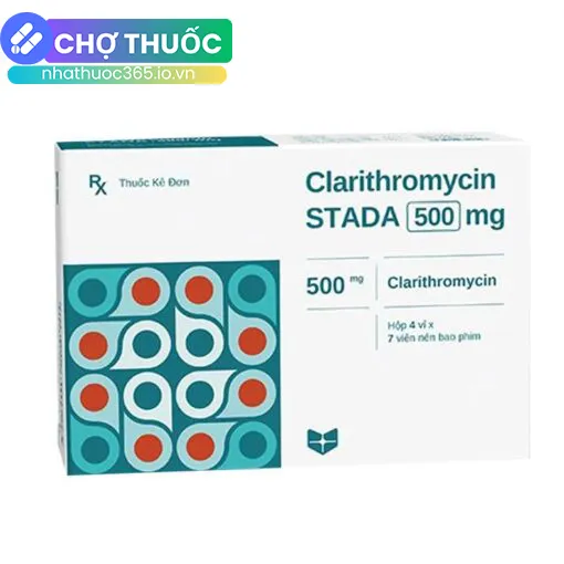 Clarithromycin Stada 500mg