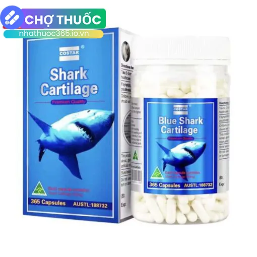 Costar Shark Cartilage 750mg 365 viên