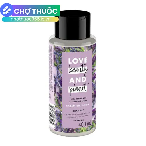 Dầu gội Love Beauty and Planet Smooth and Serene (chai tím)