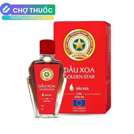 Dầu xoa Golden Star