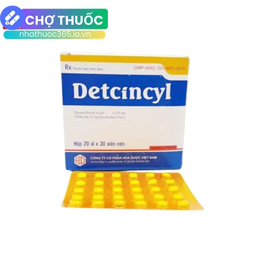 Detcincyl Dexamethason 0,5mg