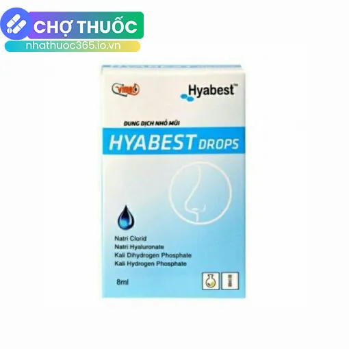 Dung dịch nhỏ mũi Hyabest Drops