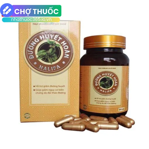 Đường huyết hoàn HALIFA