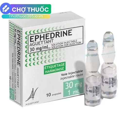 Ephedrine Aguettant 30mg/ml