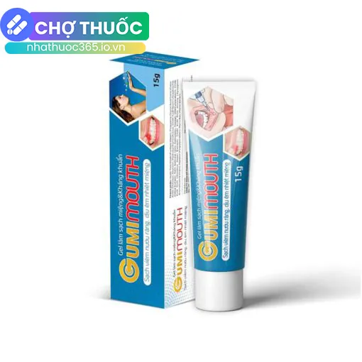 Gel làm sạch miệng & kháng khuẩn Gumimouth (Tuýp 15g)