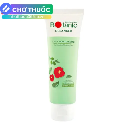 Gel rửa mặt Mentholatum Botanic Cleanser 80g