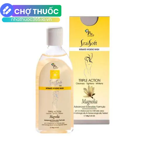 Gel Vệ Sinh Hương Hoa Mộc Lan Fixderma Srai Soft Gel – Magnolia (100g)
