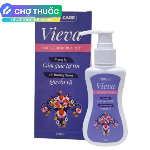 Gel vệ sinh phụ nữ Vieva DKB Care Lady 120ml
