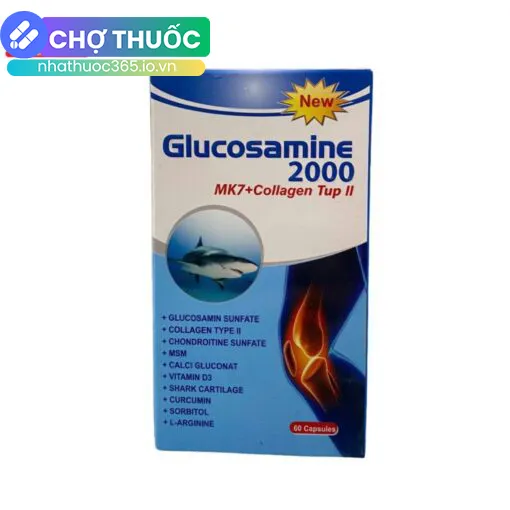 Glucosamine 2000 MK7 + Collagen Tup II