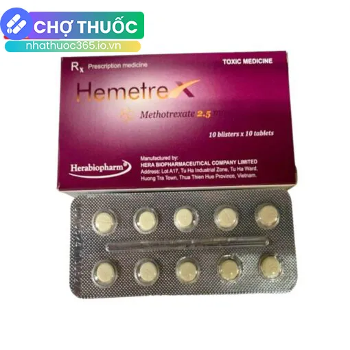 Hemetrex 2.5mg
