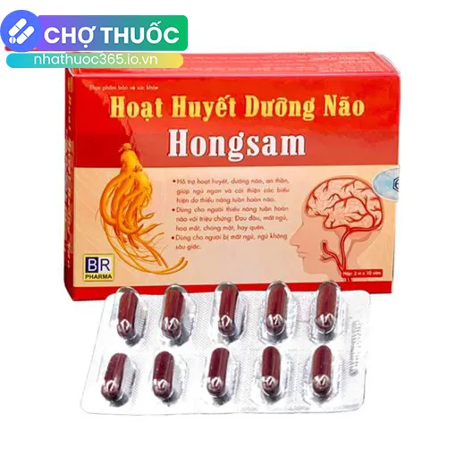 Hoạt huyết dưỡng não Hongsam