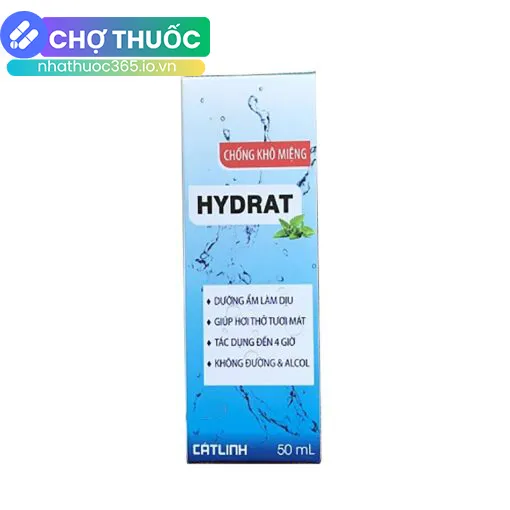 Hydrat – Chống khô miệng