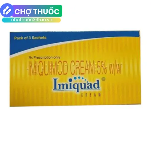 Imiquad Imiquimod Cream 5% W/w