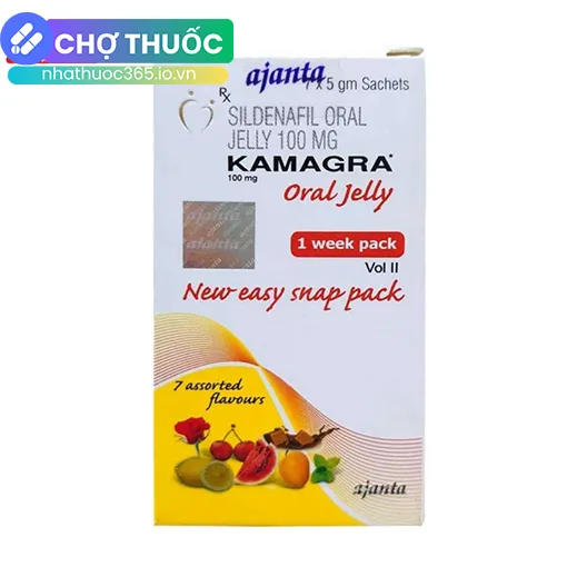 Kamagra 100mg Oral Jelly VOL II 7 gói