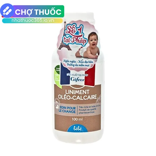 Kem chống hăm Gifrer Liniment Oleo-Calcaire 100ml