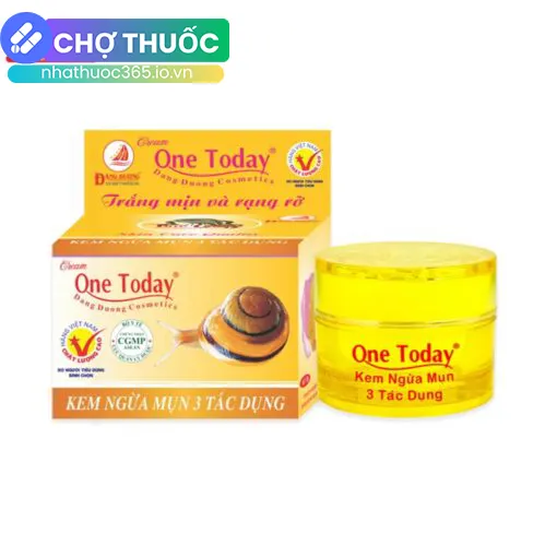 Kem Ngừa Mụn 3 Tác Dụng One Today