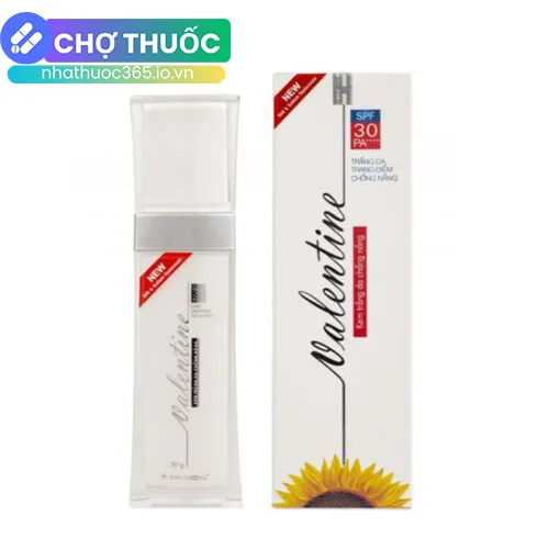 Kem Trắng Da Chống Nắng Valentine SPF30