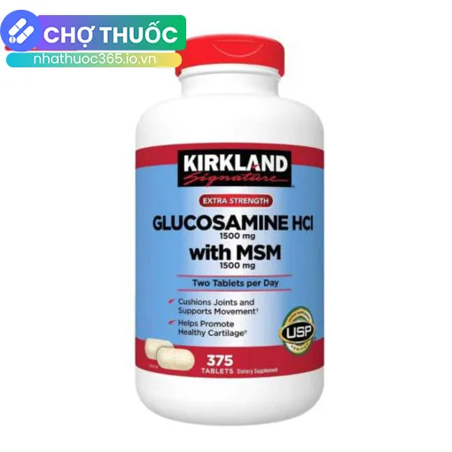Kirkland Glucosamine HCL 1500mg with MSM 1500mg