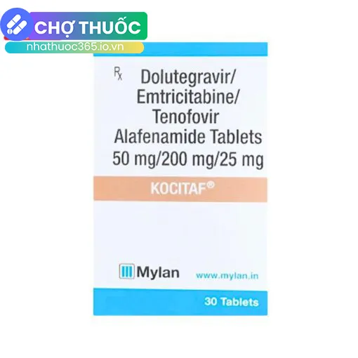 Kocitaf 50/200/25mg Mylan