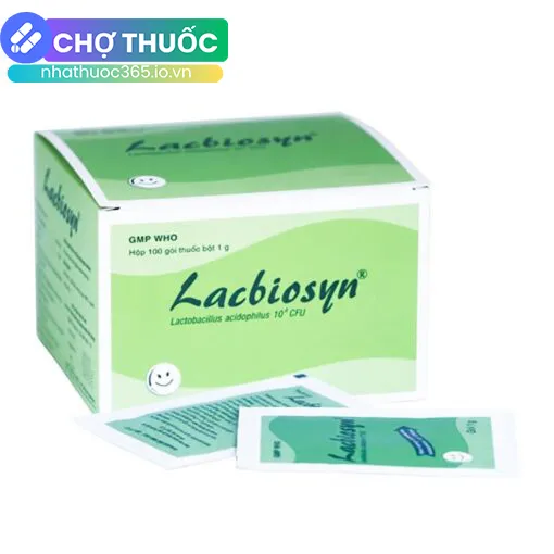 Lacbiosyn (Hộp 100 gói x 1g)