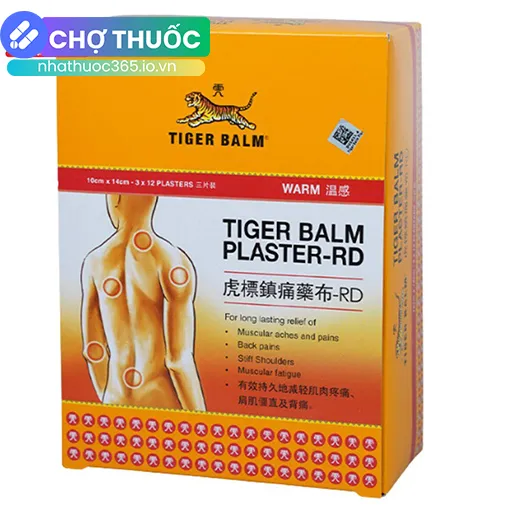 Miếng dán Tiger Balm Plaster-RD