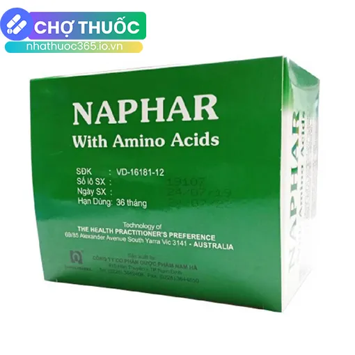 Naphar with amino acids