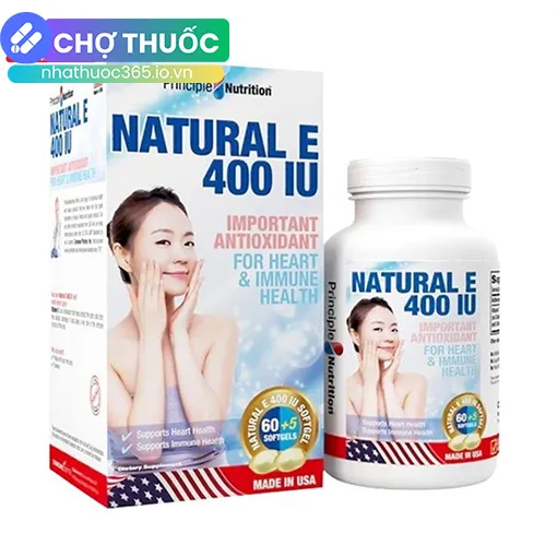 Natural E 400IU Principle Nutrition