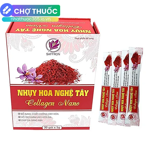 Nhụy Hoa Nghệ Tây Collagen Nano