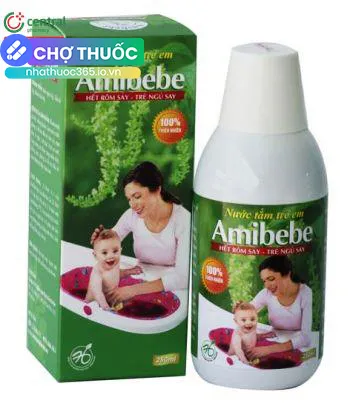 Nước tắm trẻ em Amibebe 250ml