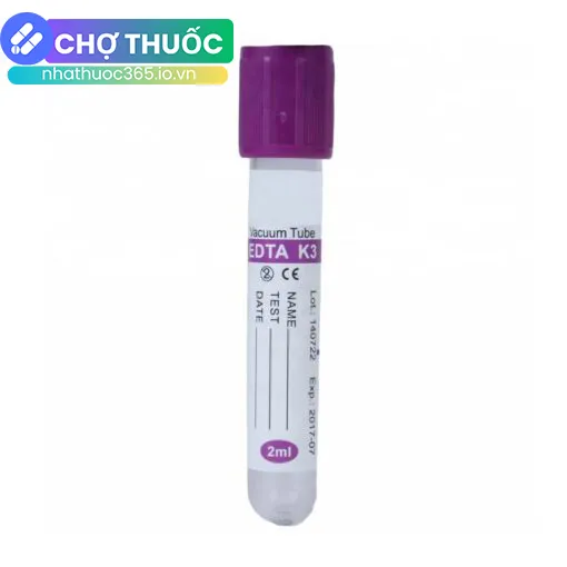 Ống nghiệm chân không EDTA-K3