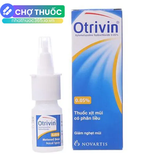 Otrivin 0.05% (dạng xịt)
