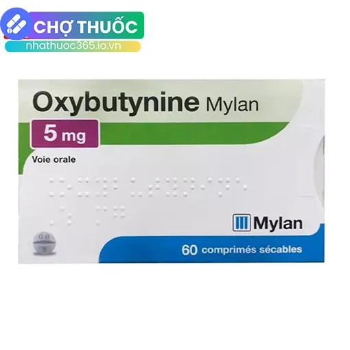 Oxybutynine Mylan 5mg