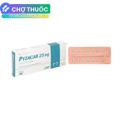 Pyzacar 25mg
