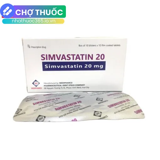 Simvastatin 20 Medipharco