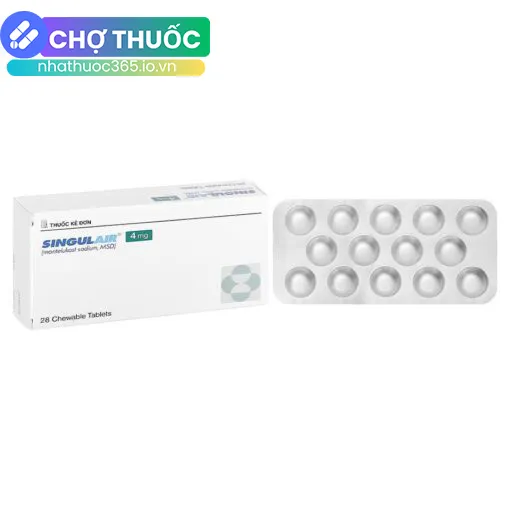 Singulair 4mg viên nhai