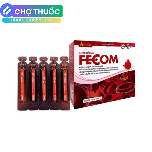 Siro bổ máu Fecom