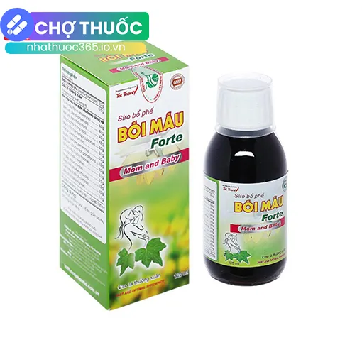 Siro bổ phế Bối Mẫu Forte Mom and Baby