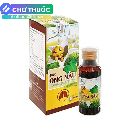 Siro Ong Nâu Mom and baby new brand (Chai 100ml)